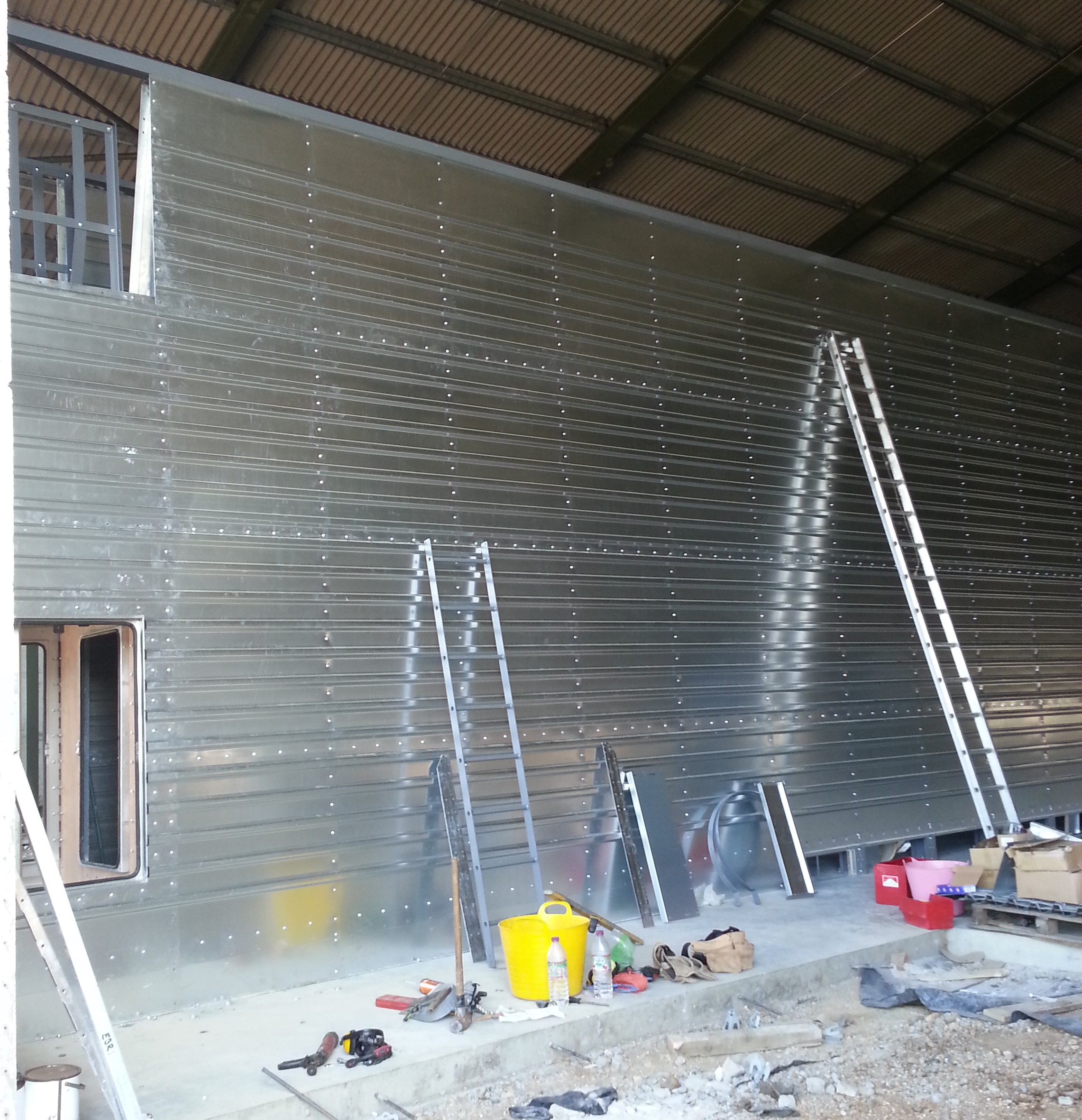 Metlair Steel Main Air Tunnels, Wind Tunnels For Grain Drying