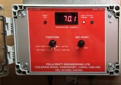 Gas Burner control panel