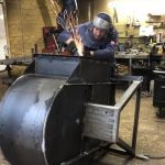 Typhoon Fan grinding